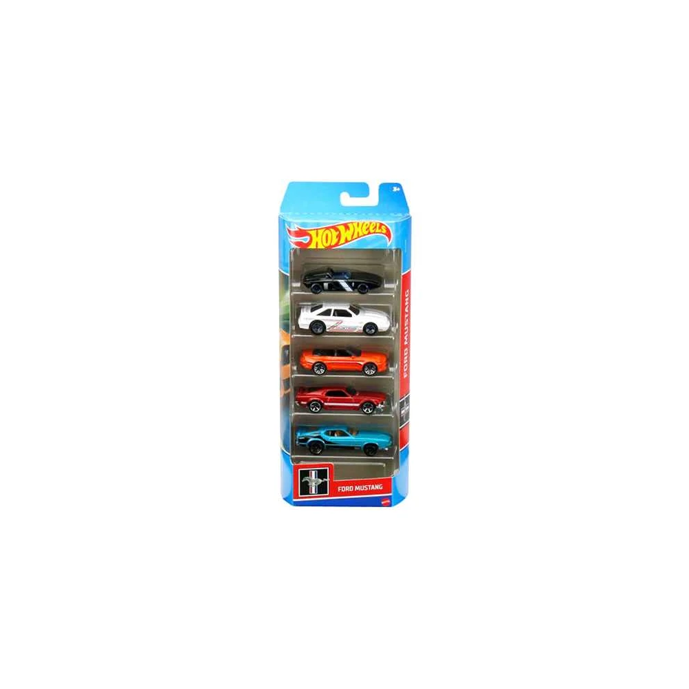 Hot Wheels Ford Mustang szett 5db-os