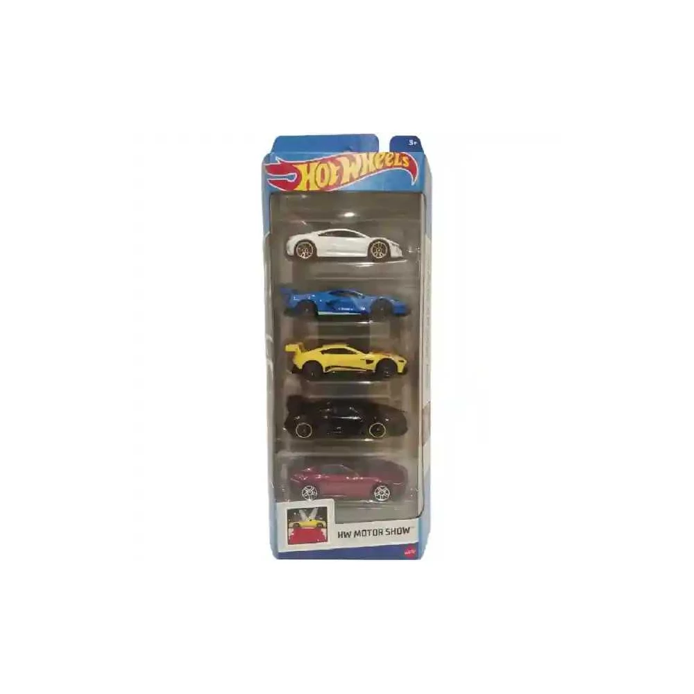 Hot Wheels Motor Show szett 5db-os