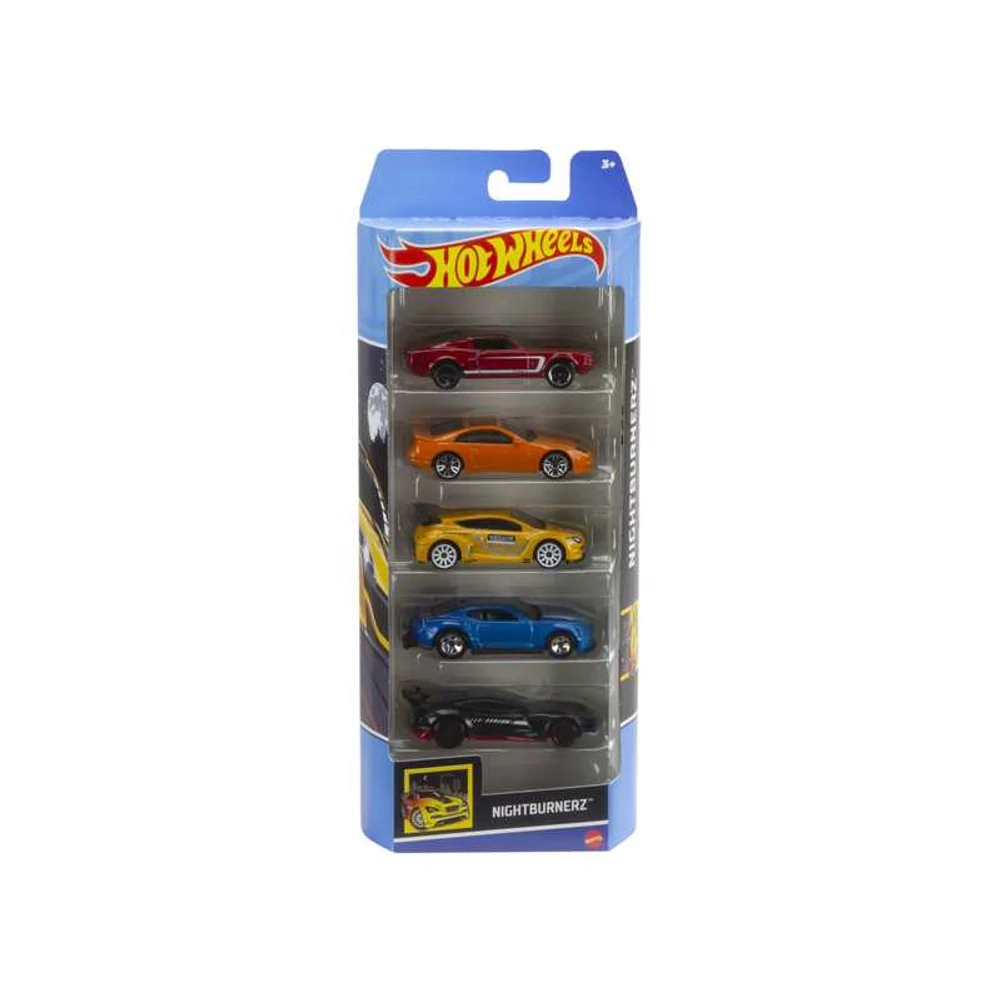 Hot Wheels Nightburnerz szett 5db-os