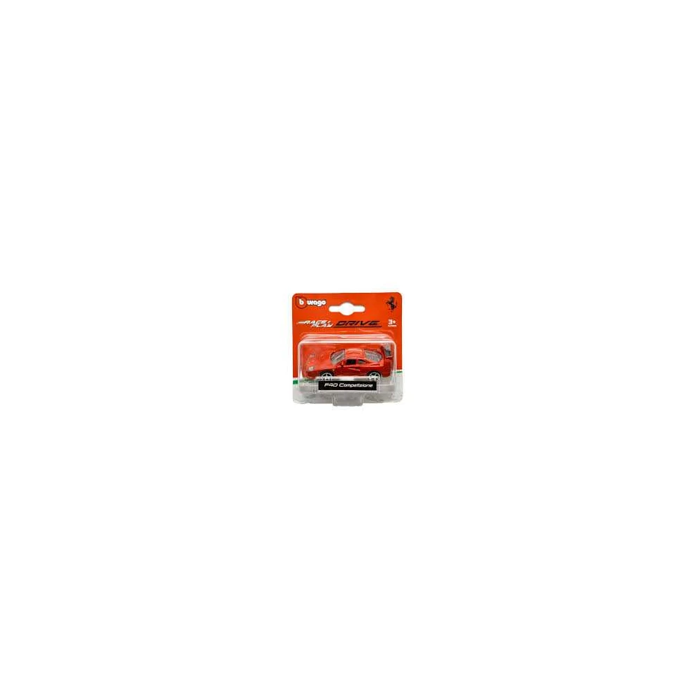 Bburago Race and Play Ferrari F40 Competizione fém autó 1:64
