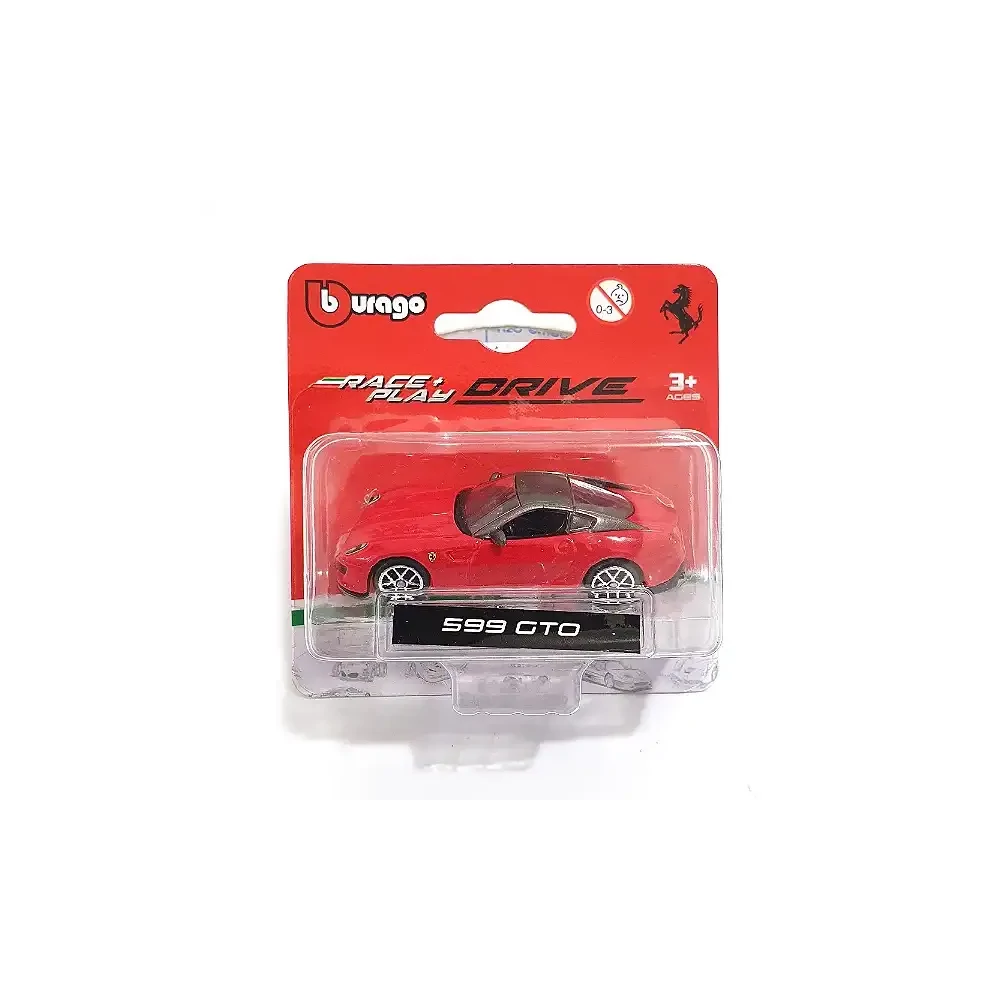 Bburago Race and Play Ferrari 599 GTO fém autó 1:64