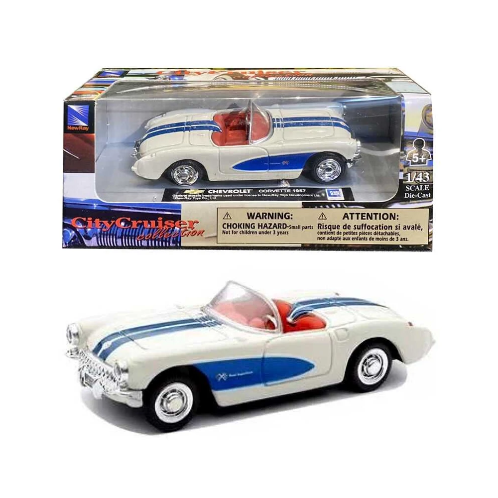 CityCruiser 1957 Chevrolet Corvette fém autó 1:43