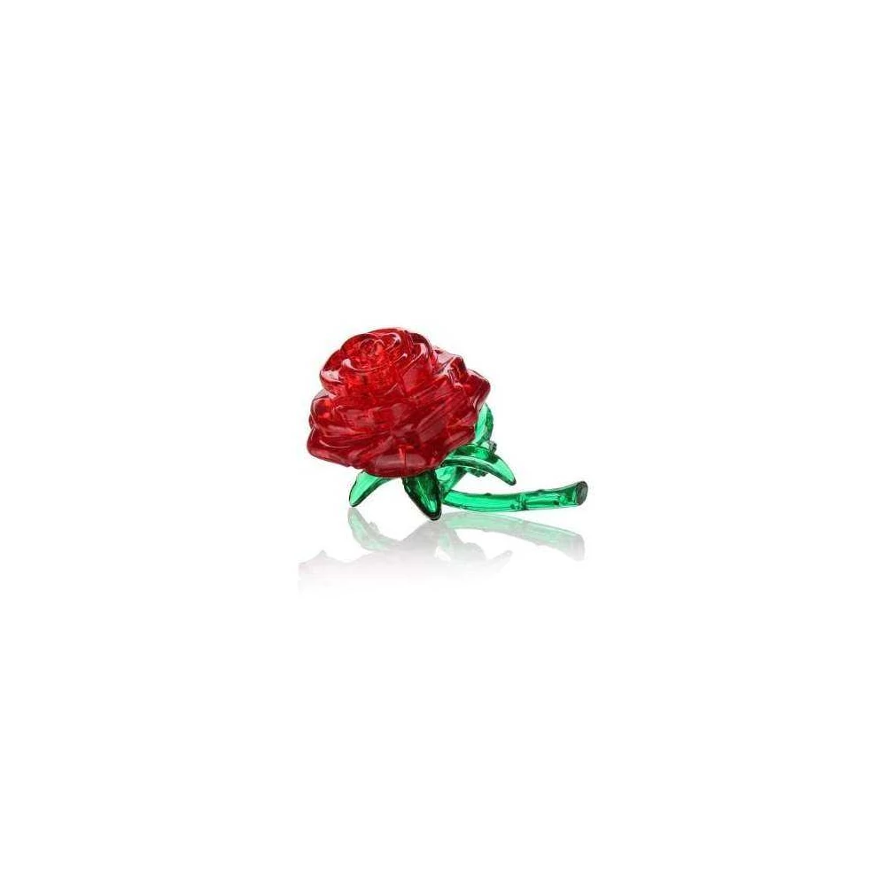 Crystal Vörös rózsa 3D puzzle