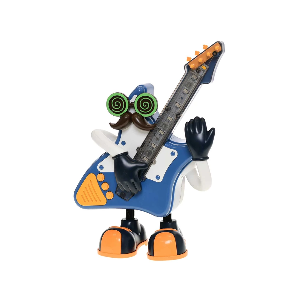 Mr. Rock táncoló gitár műanyag fénnyel és hanggal 25cm