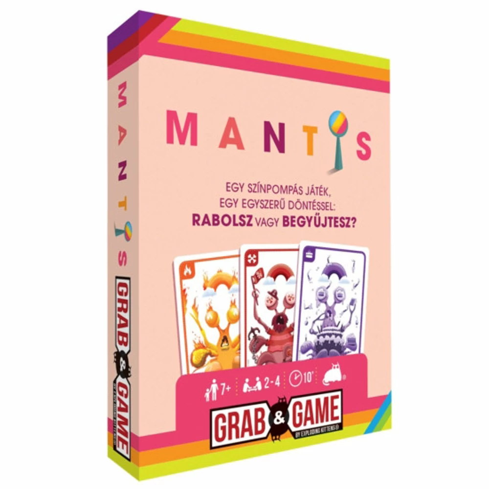 Mantis - Mini - Családi Társasjáték