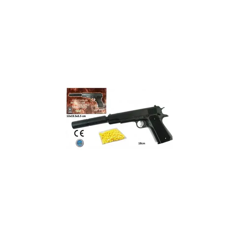Hangtompítós airsoft pisztoly