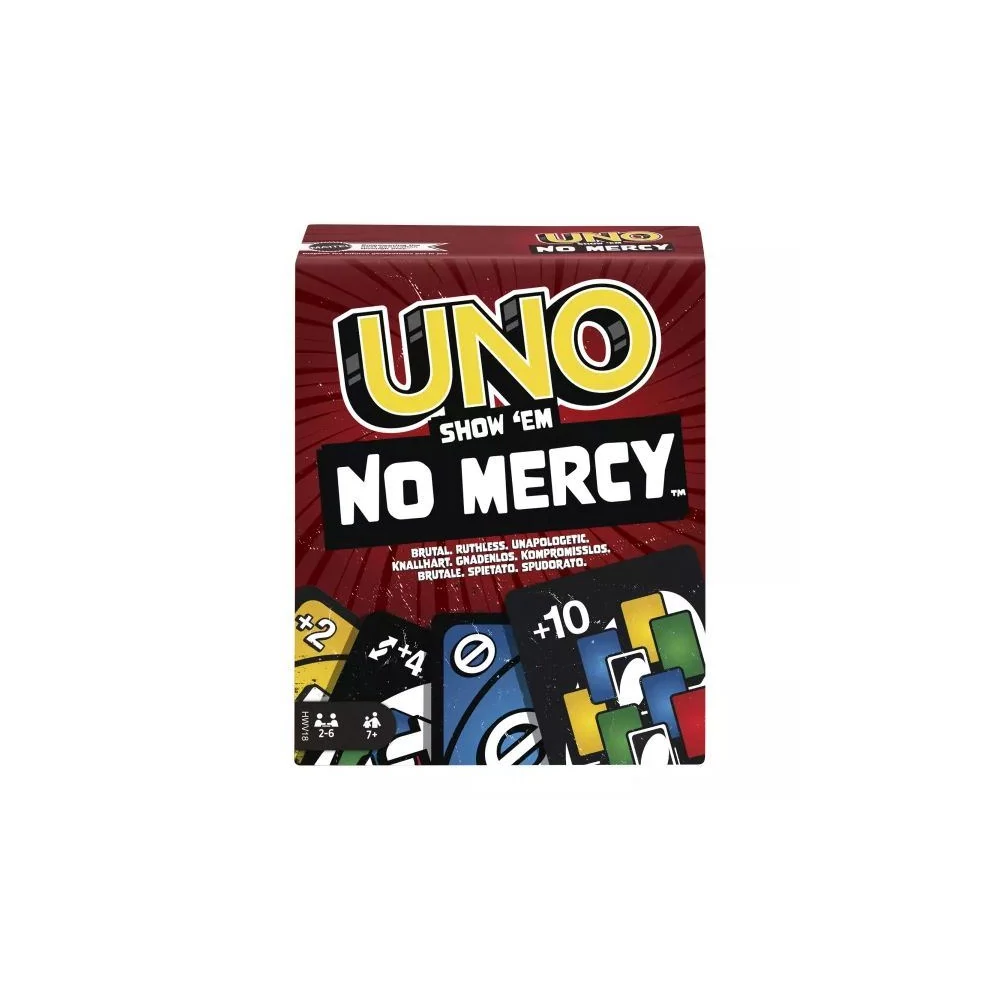 Mattel UNO Nincs kegyelem kártyajáték