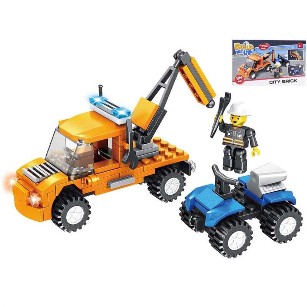 BuildMeUp bricks - City brick 124db-os műanyag építőkészlet