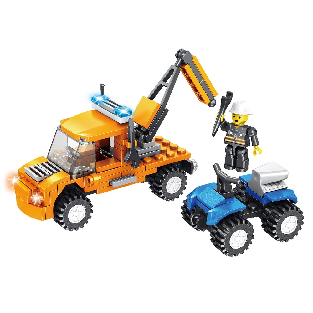 BuildMeUp bricks - City brick 124db-os műanyag építőkészlet