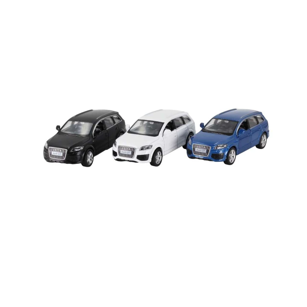 Diecast Audi Q7 V12 fém autó nyitható ajtókkal 1:32 (többféle)