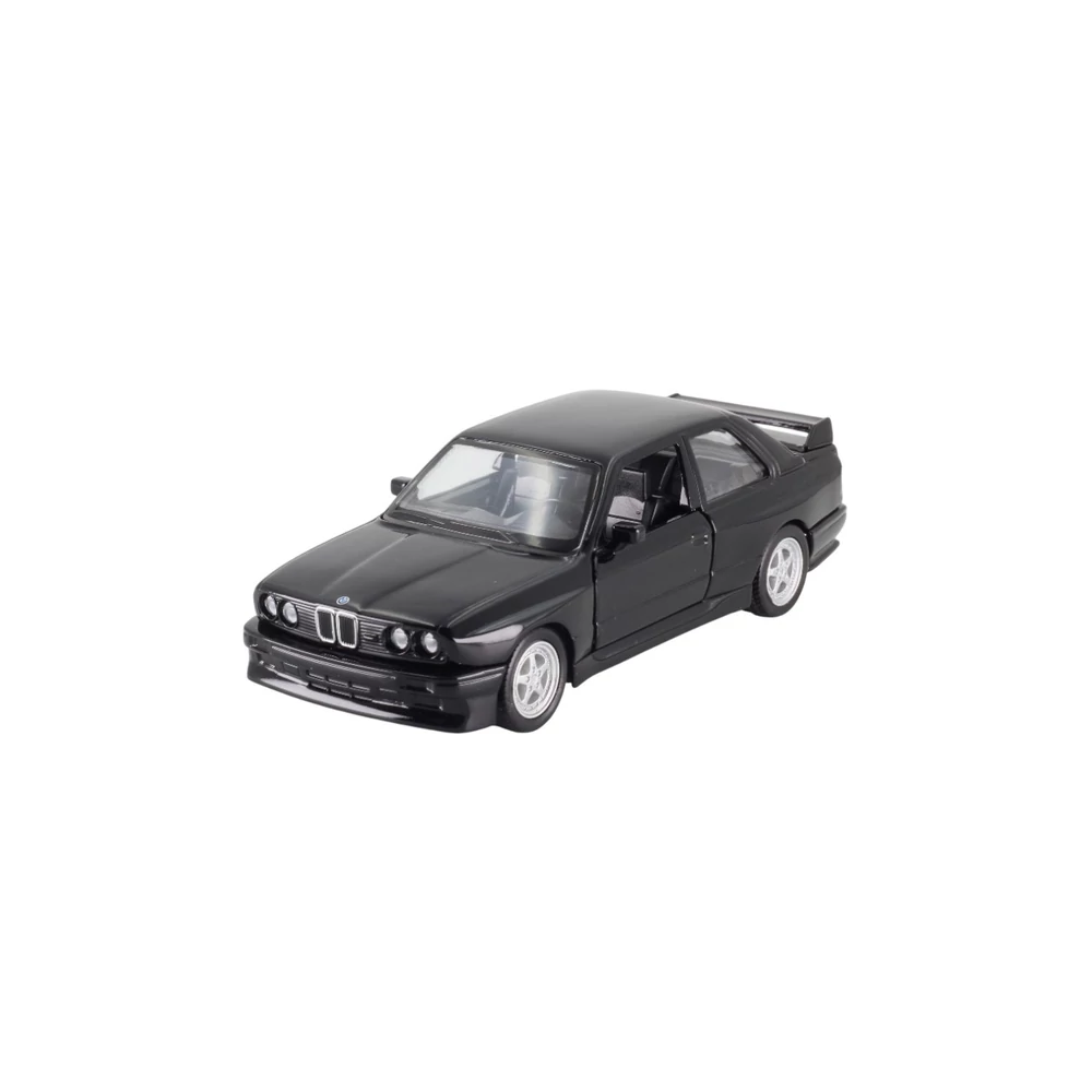 Diecast BMW M3 E30 fém autó nyitható ajtókkal 1:35 (többféle)