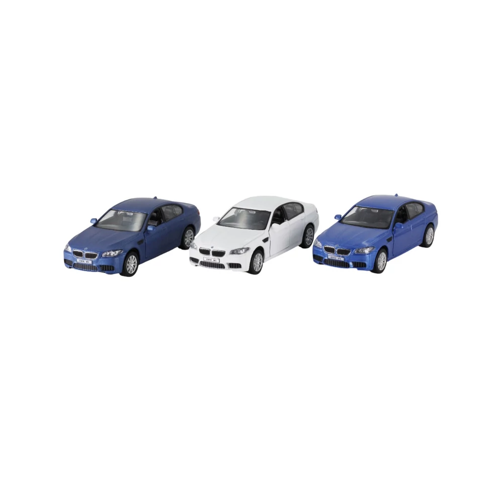 Diecast BMW M5 fém autó nyitható ajtókkal 1:36 (többféle)
