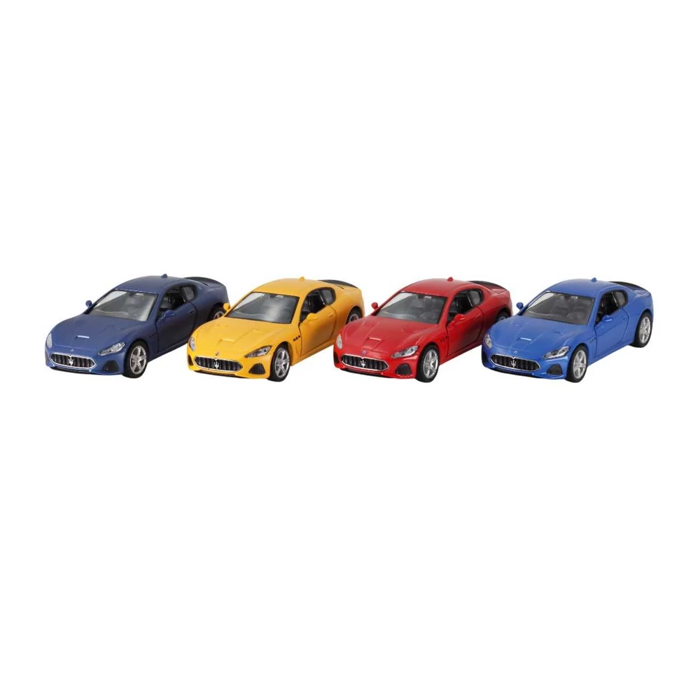 Diecast Maserati Gran Turismo MC 2018 fém autó nyitható ajtókkal 1:37 (többféle)