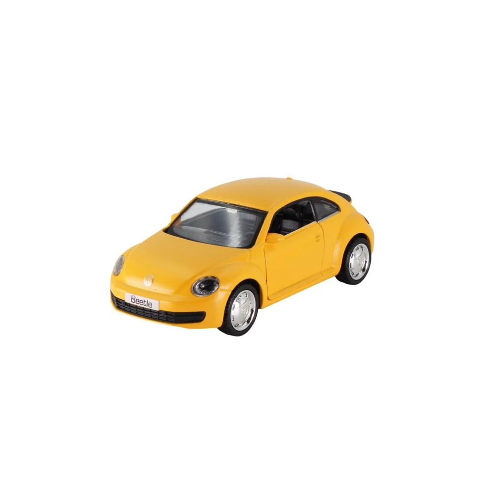 Diecast Volkswagen Beetle 2012 fém autó nyitható ajtókkal 1:32 (többféle)