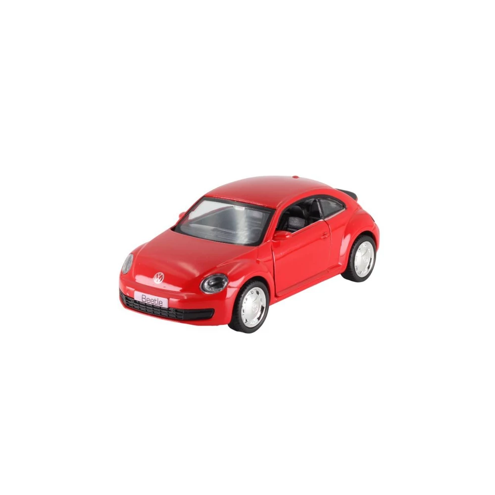 Diecast Volkswagen Beetle 2012 fém autó nyitható ajtókkal 1:32 (többféle)