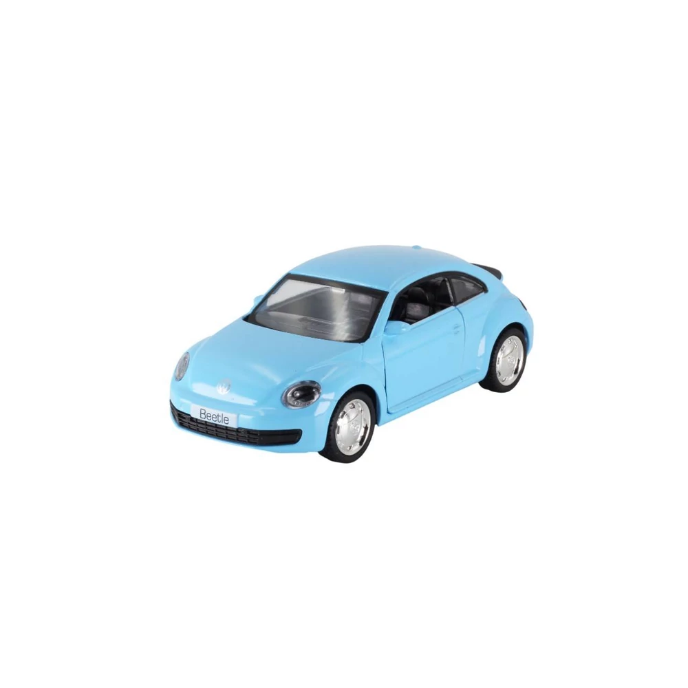 Diecast Volkswagen Beetle 2012 fém autó nyitható ajtókkal 1:32 (többféle)