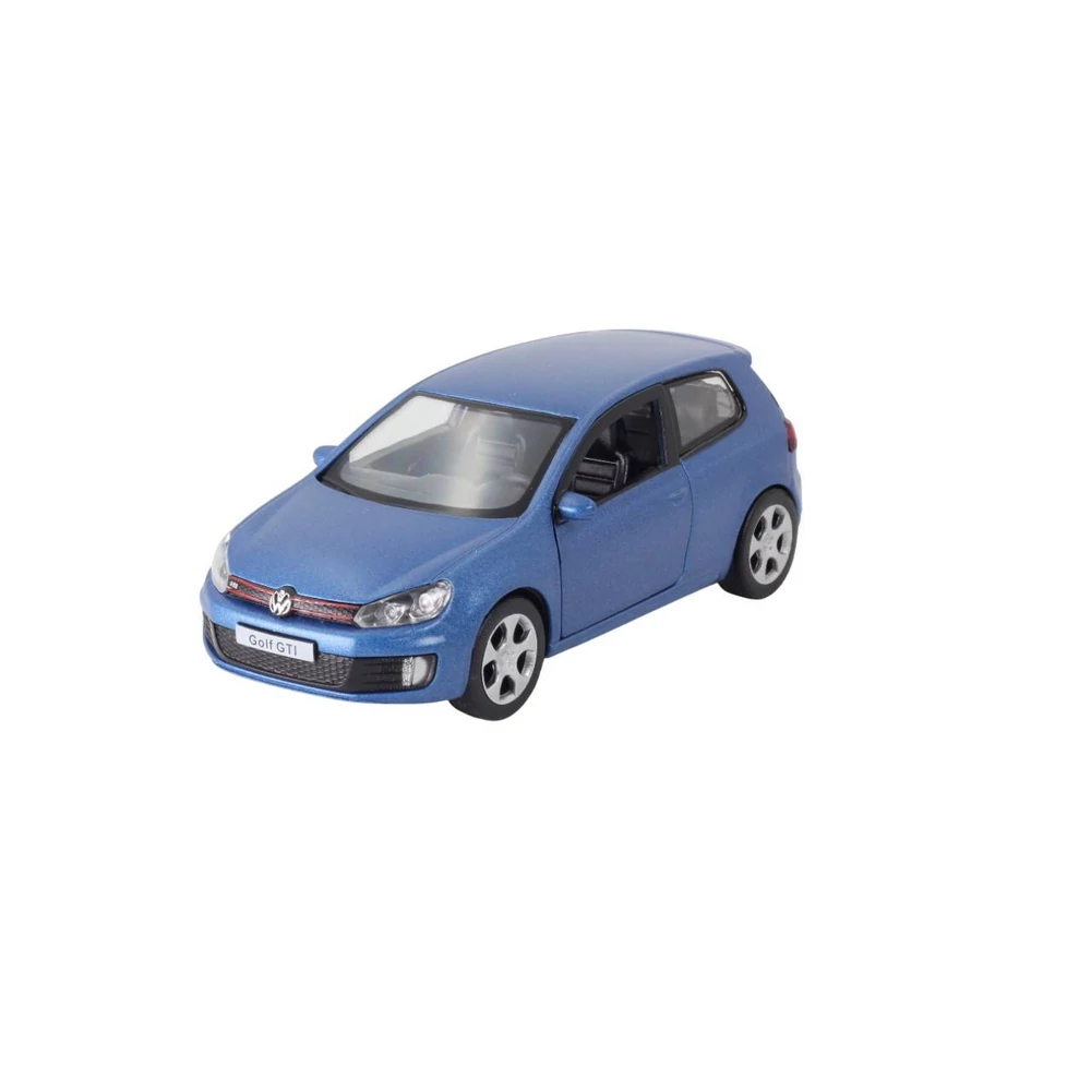 Diecast Volkswagen Golf GTI fém autó nyitható ajtókkal 1:32 (többféle)