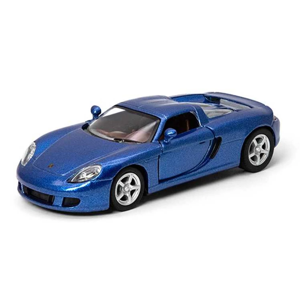 Kinsmart Porsche Carrera GT fém autó nyitható ajtókkal 1:36 (többféle)