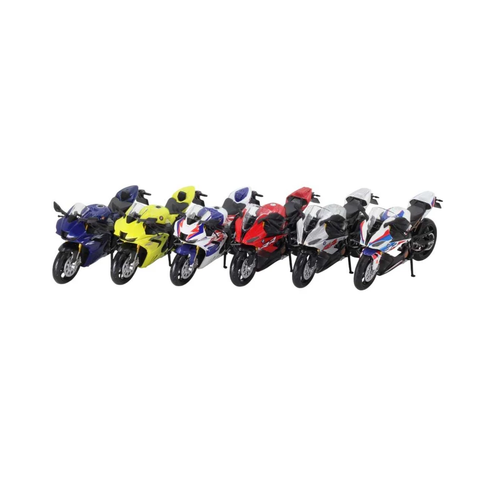 TOP CARS BMW S1000RR 2020 és Honda CBR1000RR-R fém motor 1:12 (többféle)