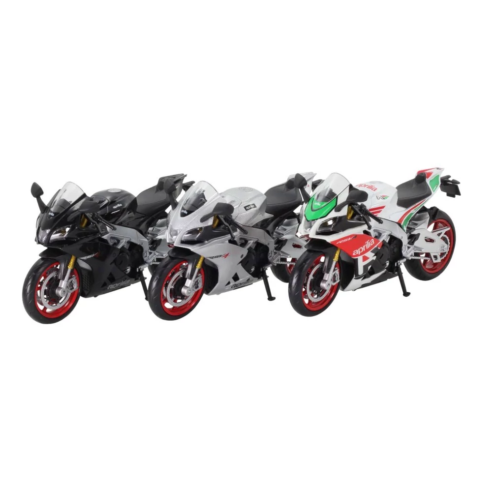 TOP CARS Aprilia RSV4 RR 2020 és Suzuki GSX R1000R fém motor 1:12 (többféle)