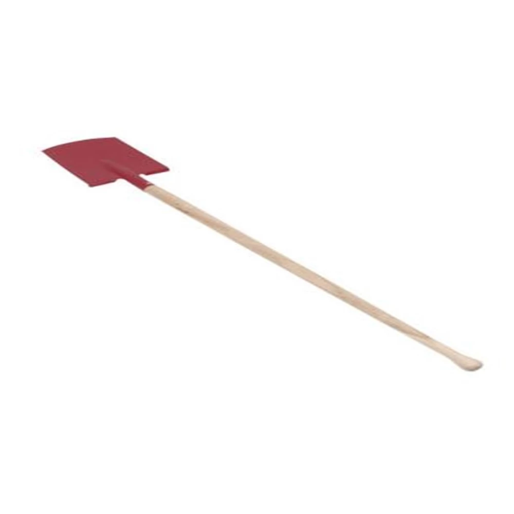 Fém ásó, fa nyél, 60 cm.