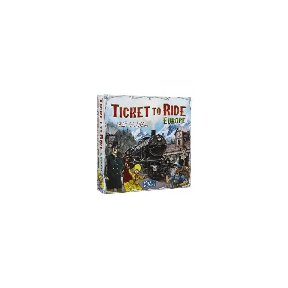 Ticket to Ride Europe - vasúti társasjáték