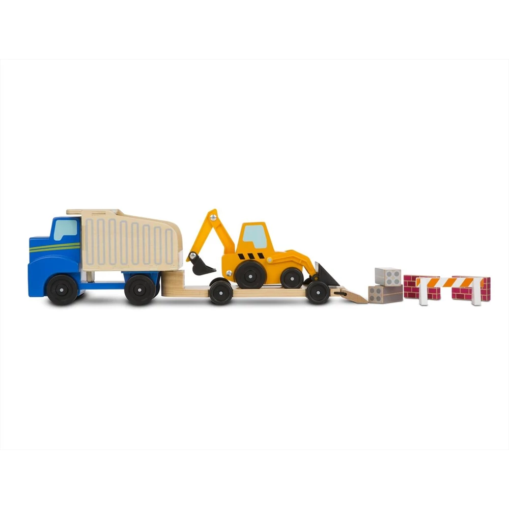 Melissa & Doug Fa jármű, Munkagépek