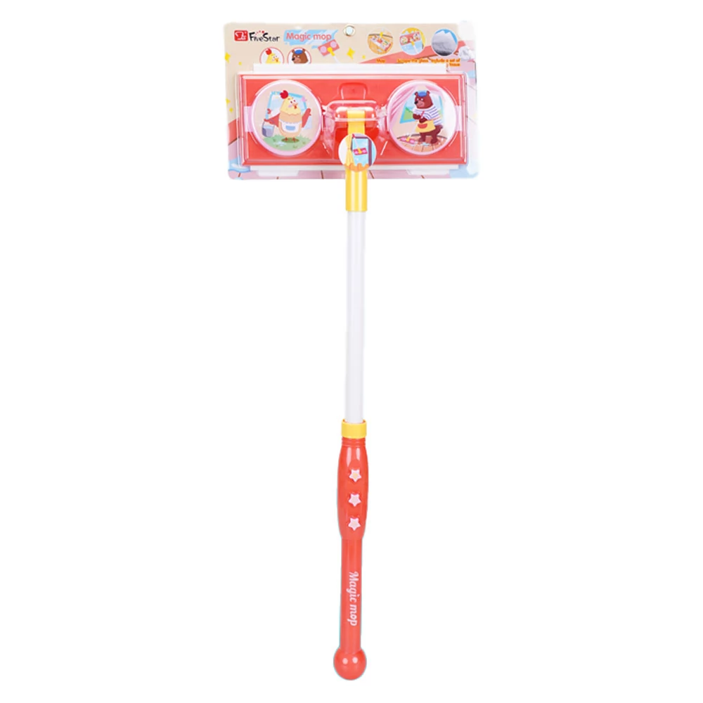 Takarító mop, el., zenél, padlótörlõ, 62 cm, lapon
