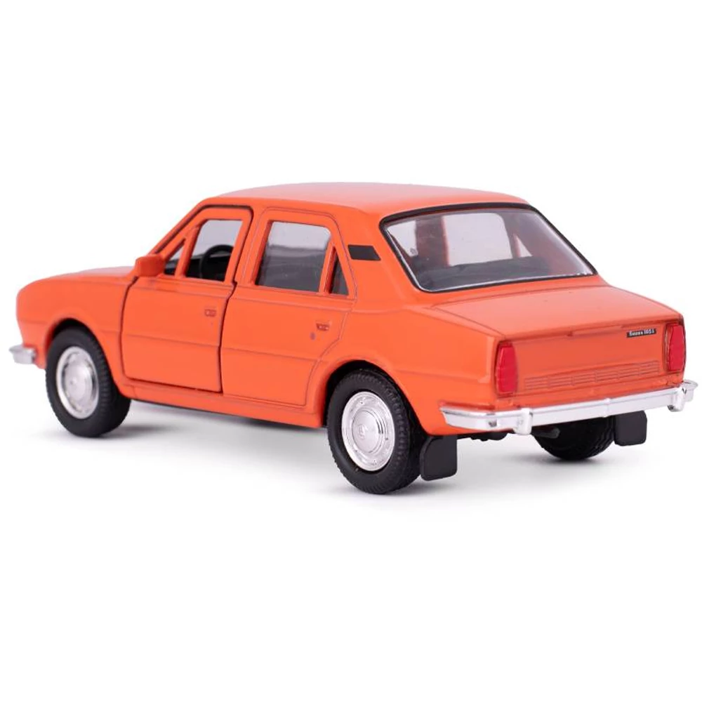Welly Skoda 105L 1976 fém autó nyitható ajtókkal 12cm (többféle)