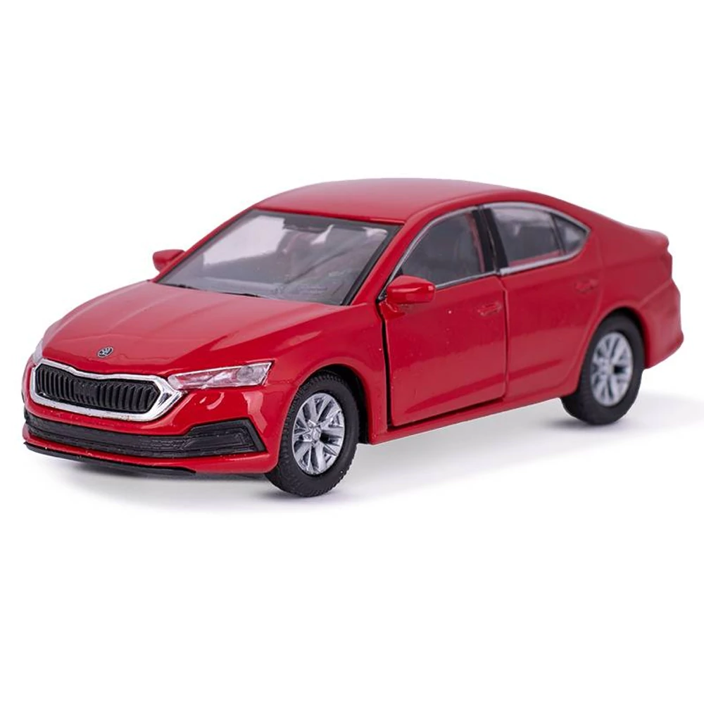 Welly Skoda Octavia IV fém autó nyitható ajtókkal 12cm (többféle)