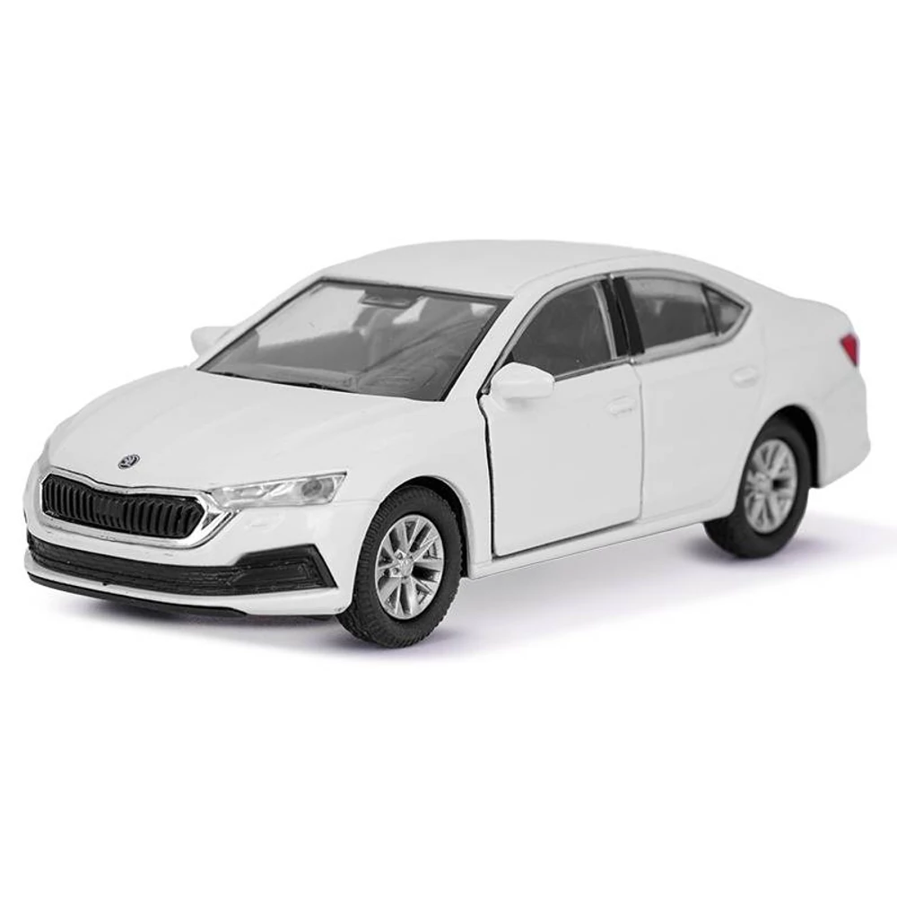 Welly Skoda Octavia IV fém autó nyitható ajtókkal 12cm (többféle)