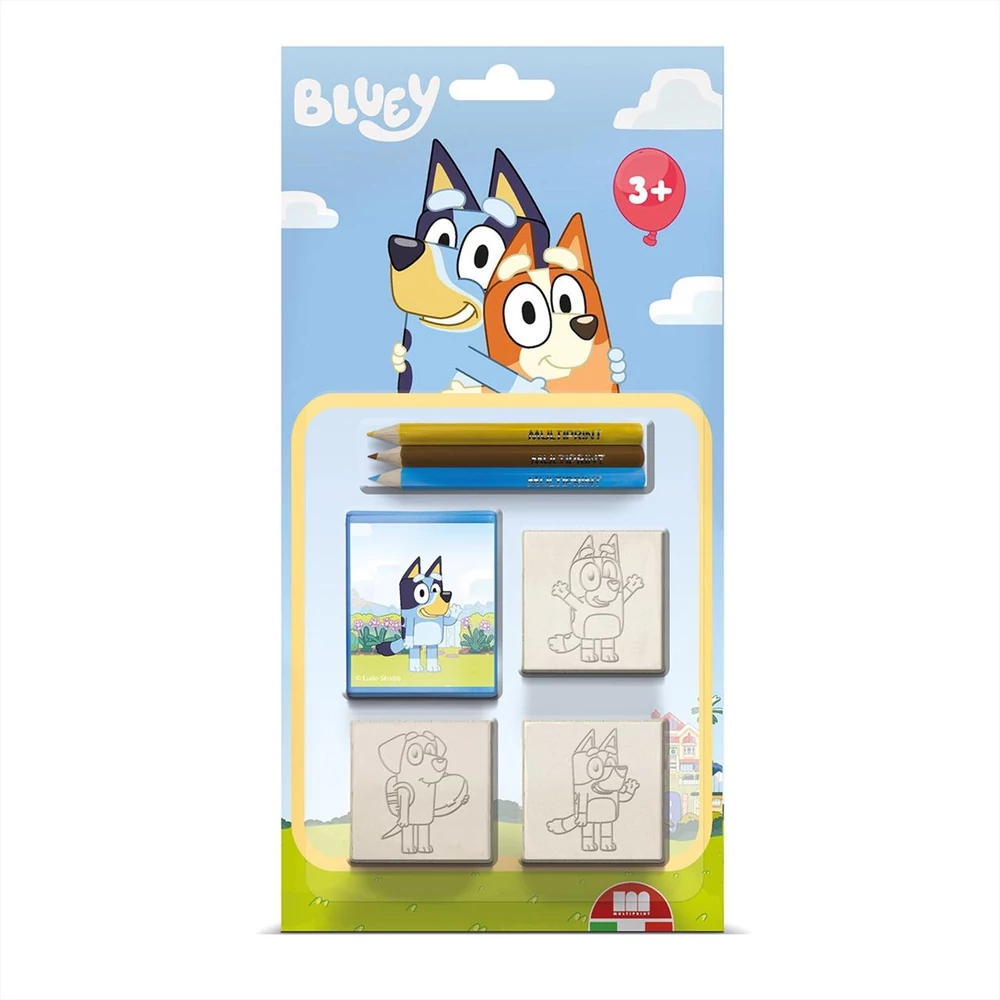Multiprint Bluey bélyegzőszett