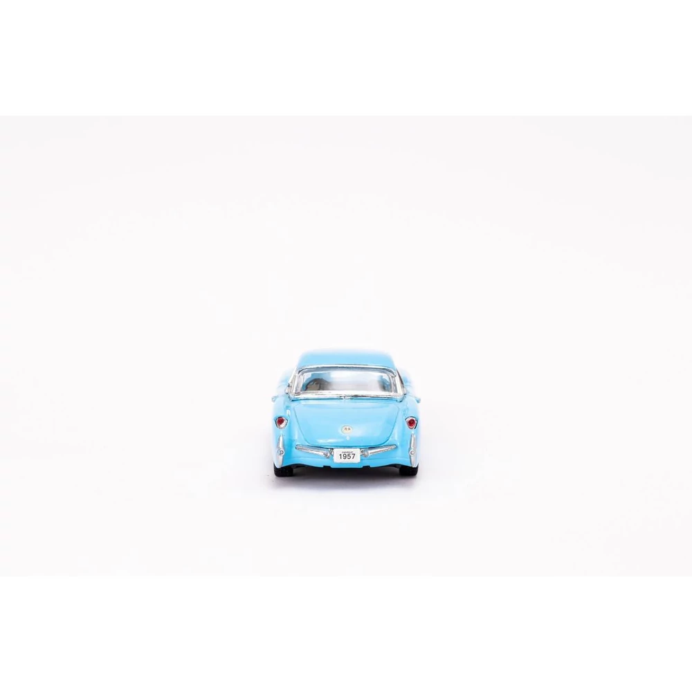 Kinsmart Chevrolet Corvette 1957 fém autó nyitható ajtókkal 1:34 (többféle)