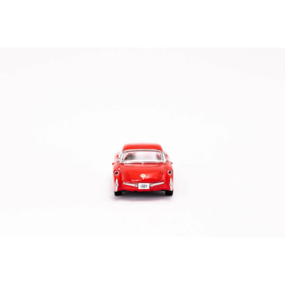 Kinsmart Chevrolet Corvette 1957 fém autó nyitható ajtókkal 1:34 (többféle)