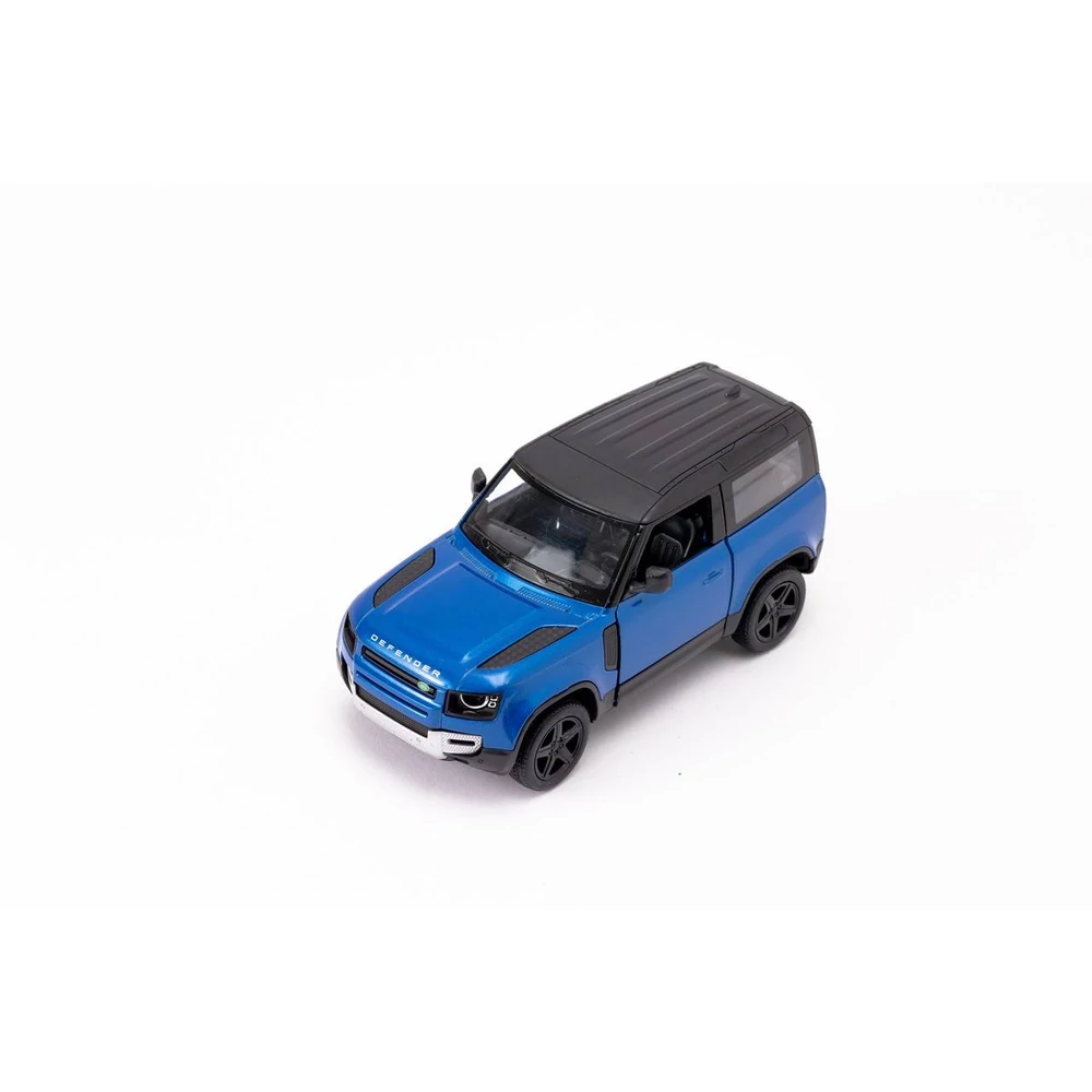 Kinsmart Land Rover Defender 90 fém autó nyitható ajtókkal 1:36 (többféle)