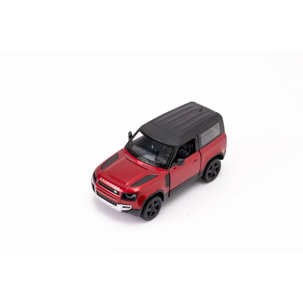 Kinsmart Land Rover Defender 90 fém autó nyitható ajtókkal 1:36 (többféle)
