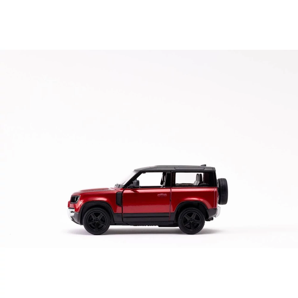 Kinsmart Land Rover Defender 90 fém autó nyitható ajtókkal 1:36 (többféle)