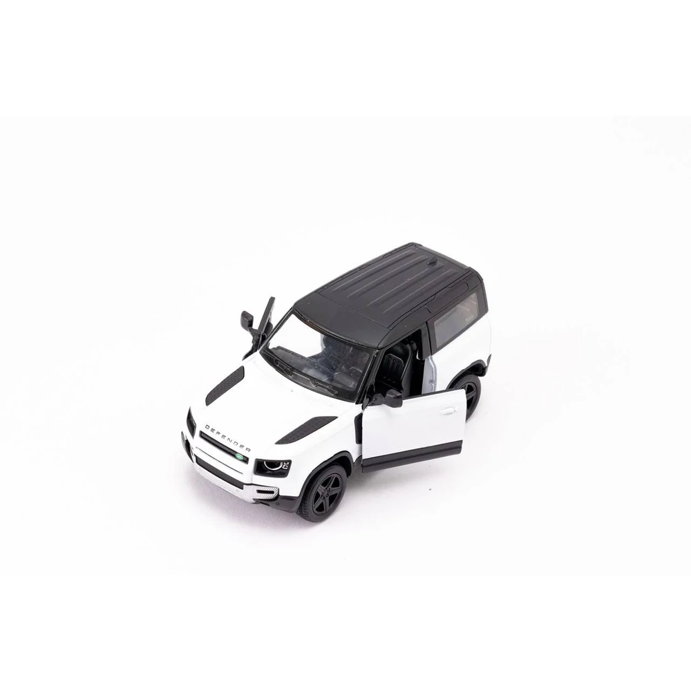 Kinsmart Land Rover Defender 90 fém autó nyitható ajtókkal 1:36 (többféle)
