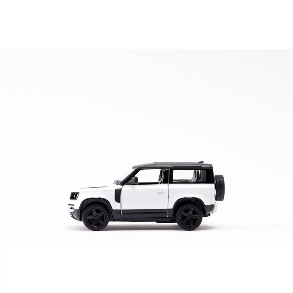 Kinsmart Land Rover Defender 90 fém autó nyitható ajtókkal 1:36 (többféle)