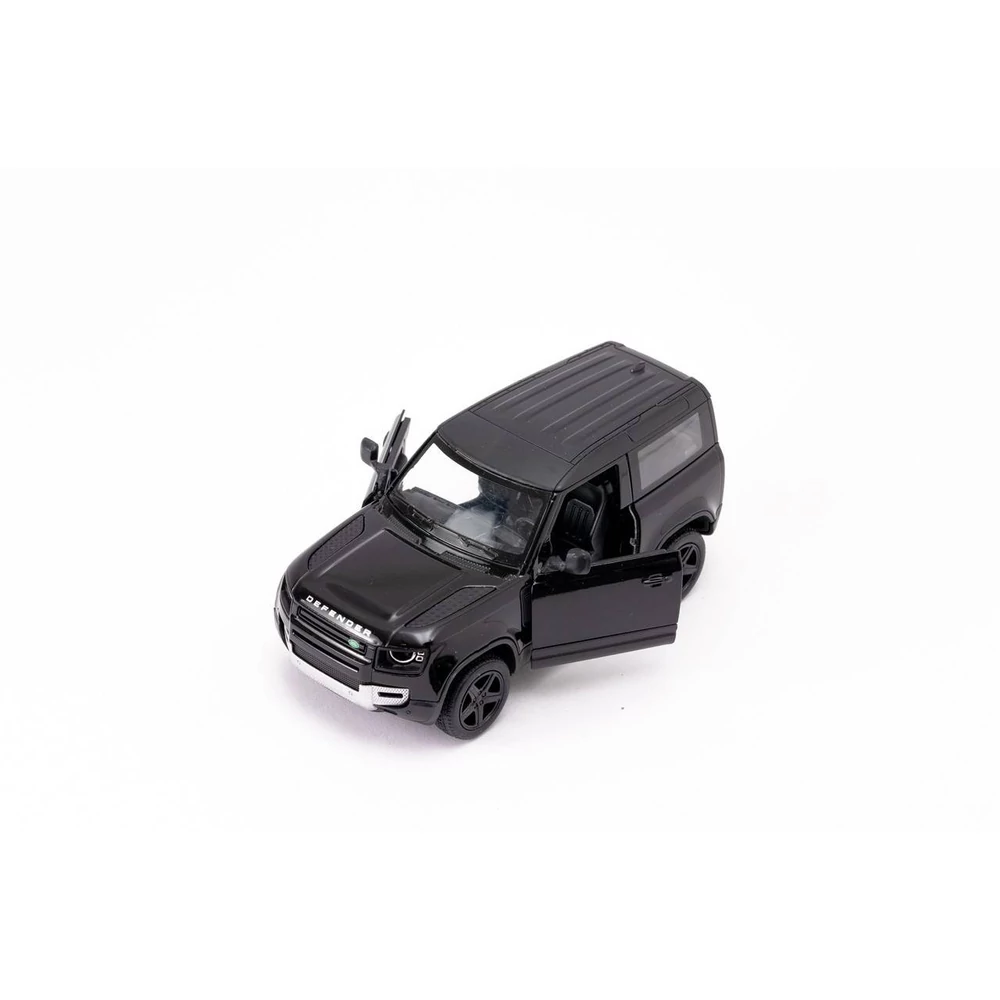 Kinsmart Land Rover Defender 90 fém autó nyitható ajtókkal 1:36 (többféle)