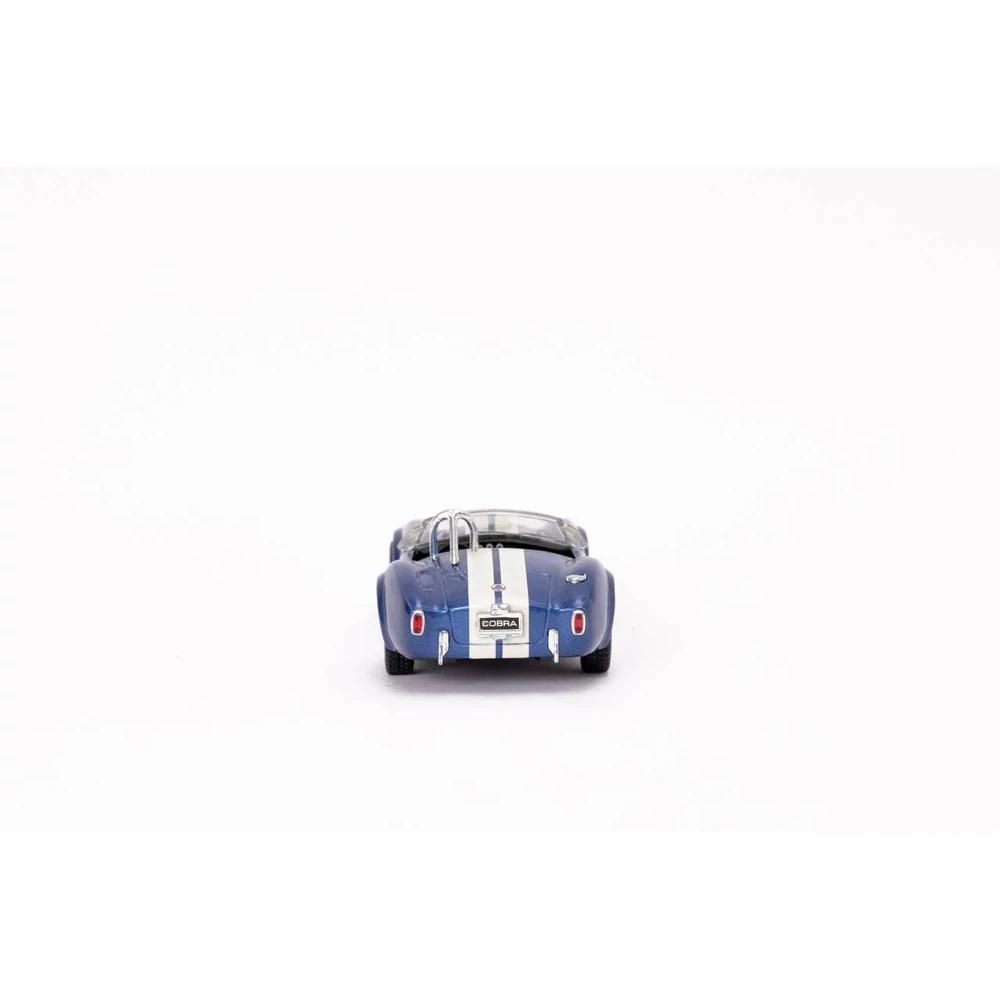 Kinsmart Shelby Cobra 427 S/C 1965 fém autó nyitható ajtókkal 1:32 (többféle)
