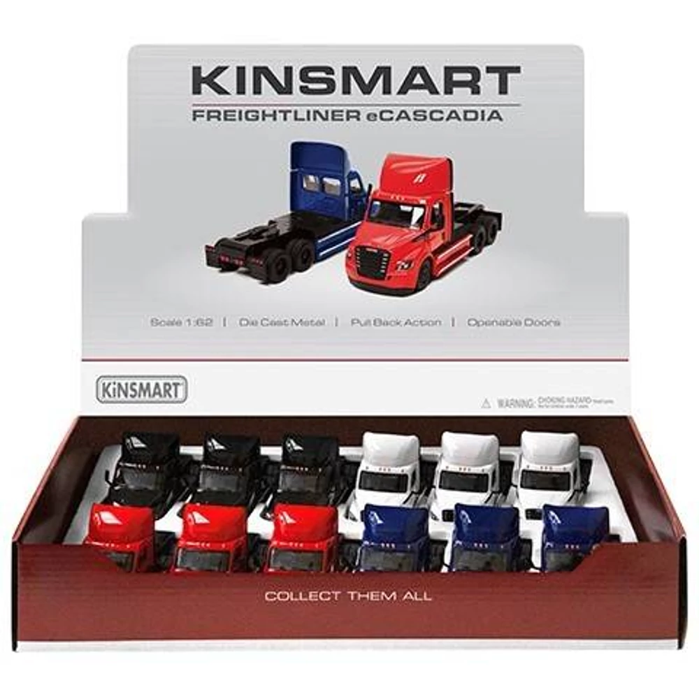 Diecast Freightliner Ecascadia fém kamion nyitható ajtókkal 1:62 (többféle)