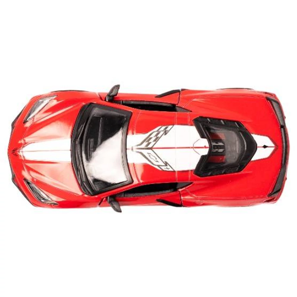 Diecast Corvette 2021 fém autó nyitható ajtókkal 1:34 (többféle)