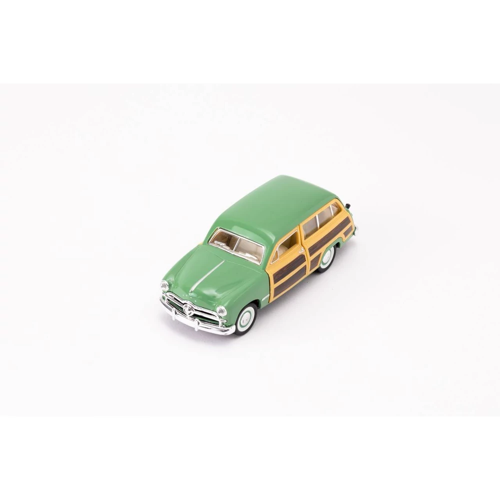 Kinsmart Ford Woody Wagon 1949 fém autó nyitható ajtókkal 1:40 (többféle)