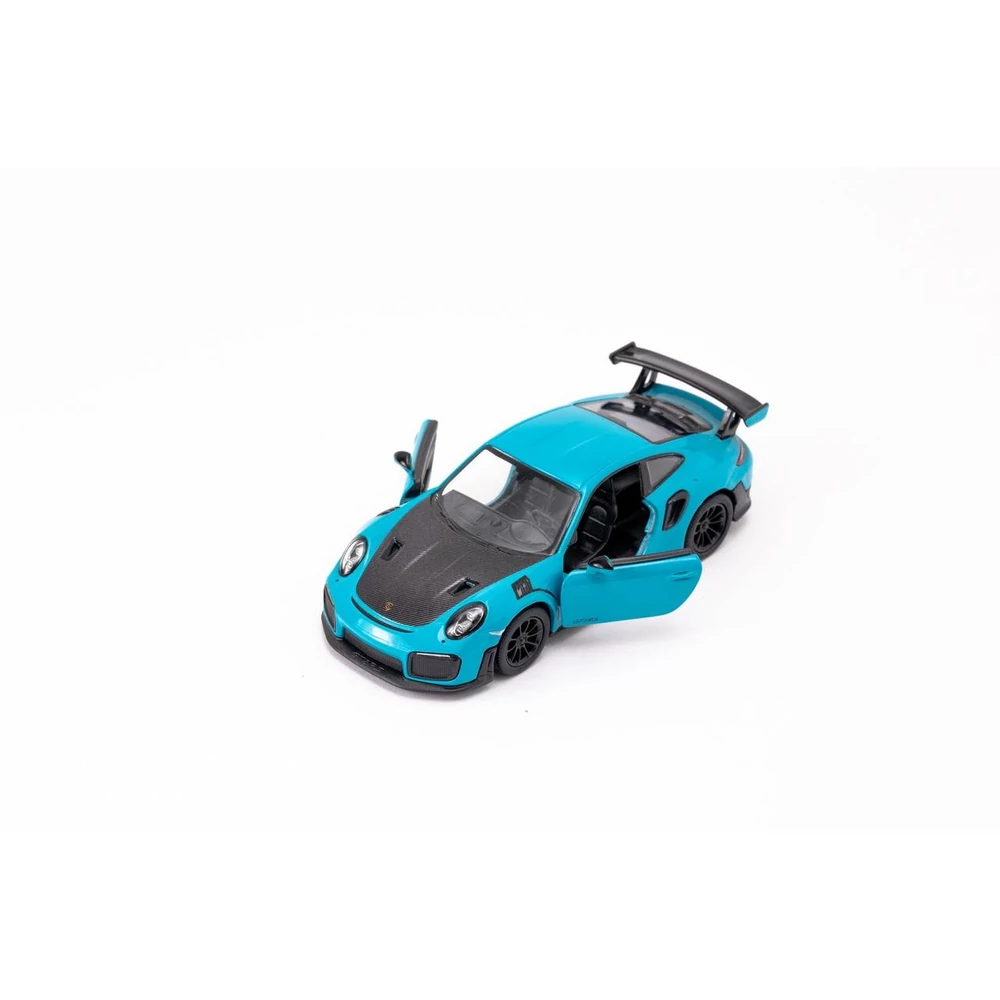 Kinsmart Porsche 911 GT2 RS fém autó nyitható ajtókkal 1:36 (többféle)