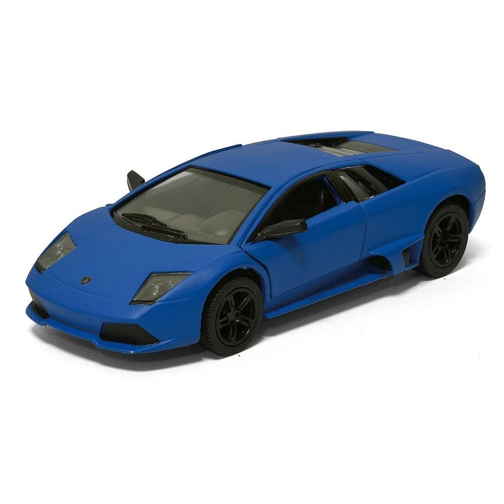 Kinsmart Lamborghini Aventador/Murcielago/Venemo matt fém autó nyitható ajtókkal 1:36-38 (többféle)