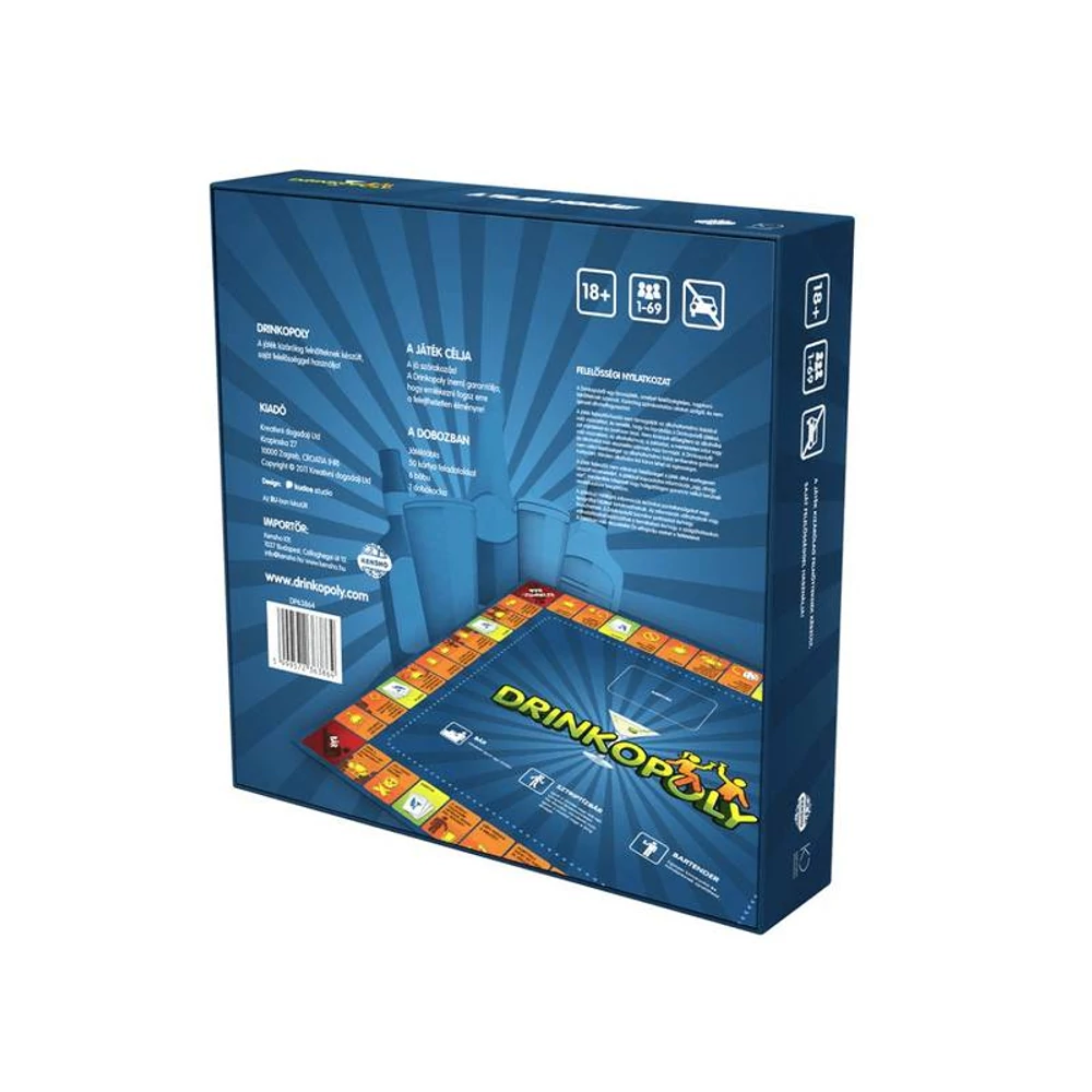 Drinkopoly, a teljes homály társasjáték