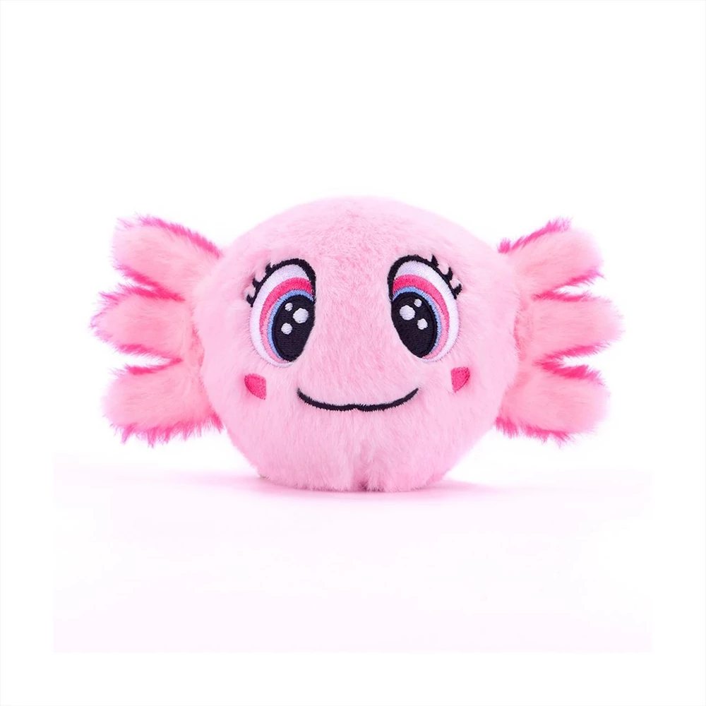 Bouncibles pattogó plüss labda - Bubbles, a rózsaszín axolotl
