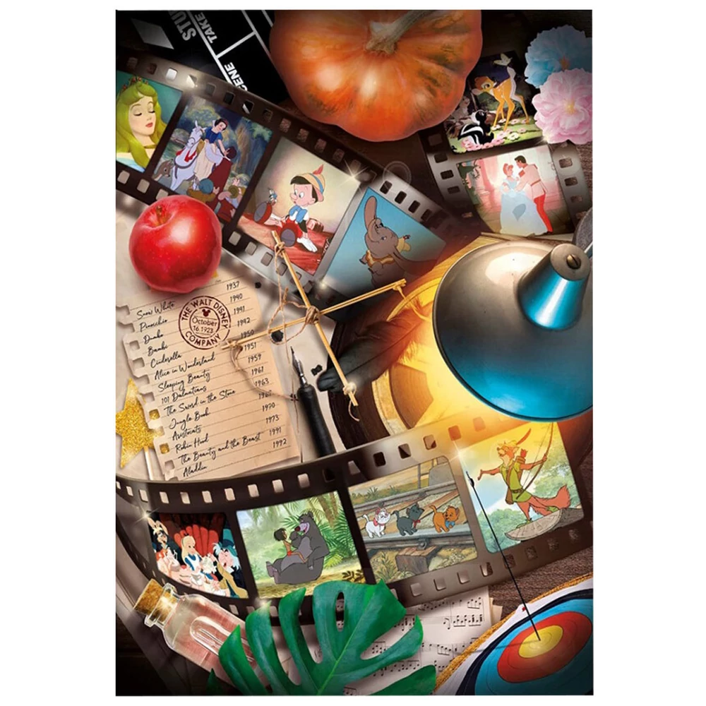 Puzzle limitált 1000 db, Disney, 20*20 cm dob.