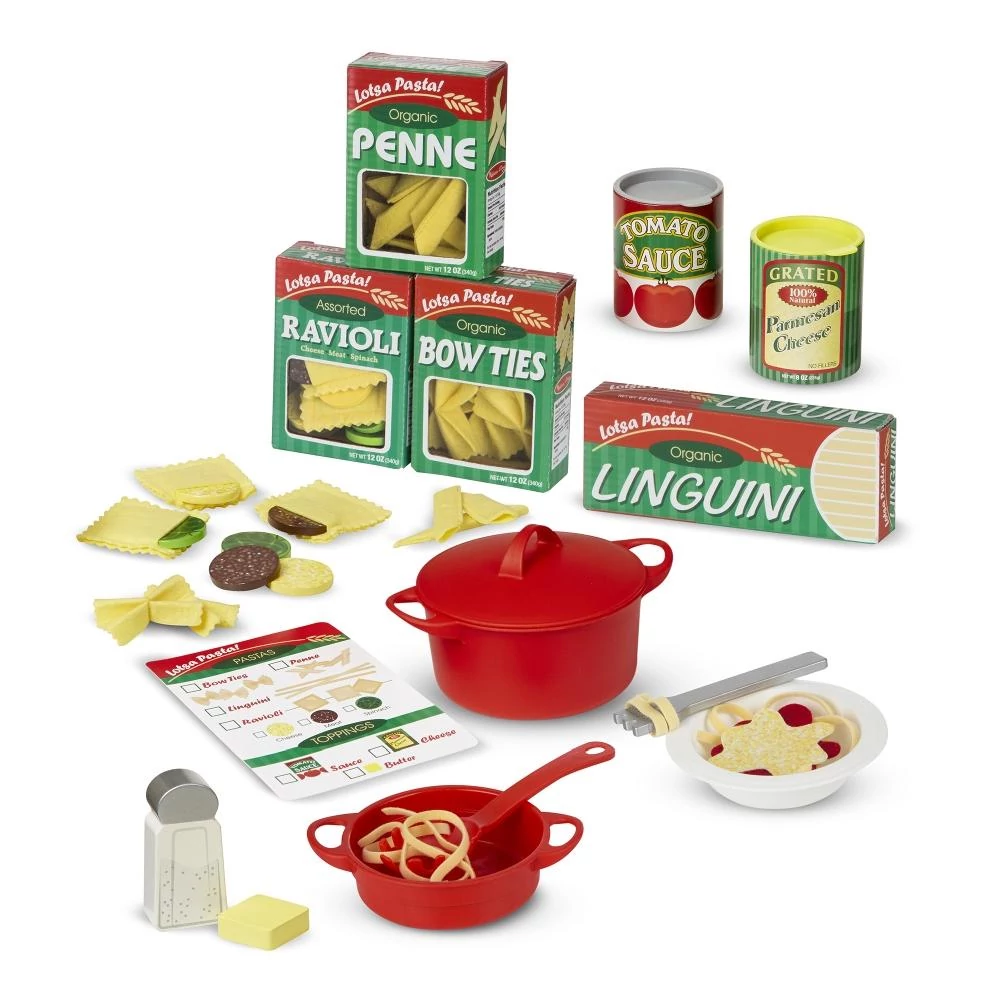 Melissa & Doug Sütés-főzés, Tésztafélék
